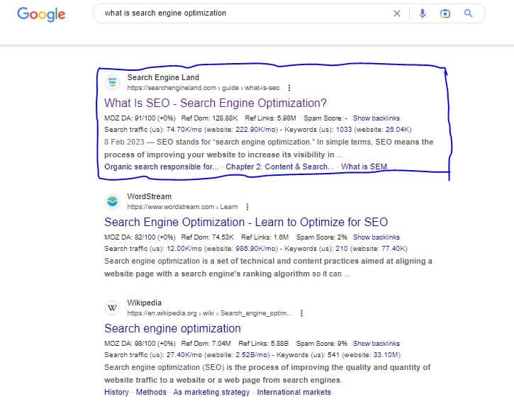 SEO Case study